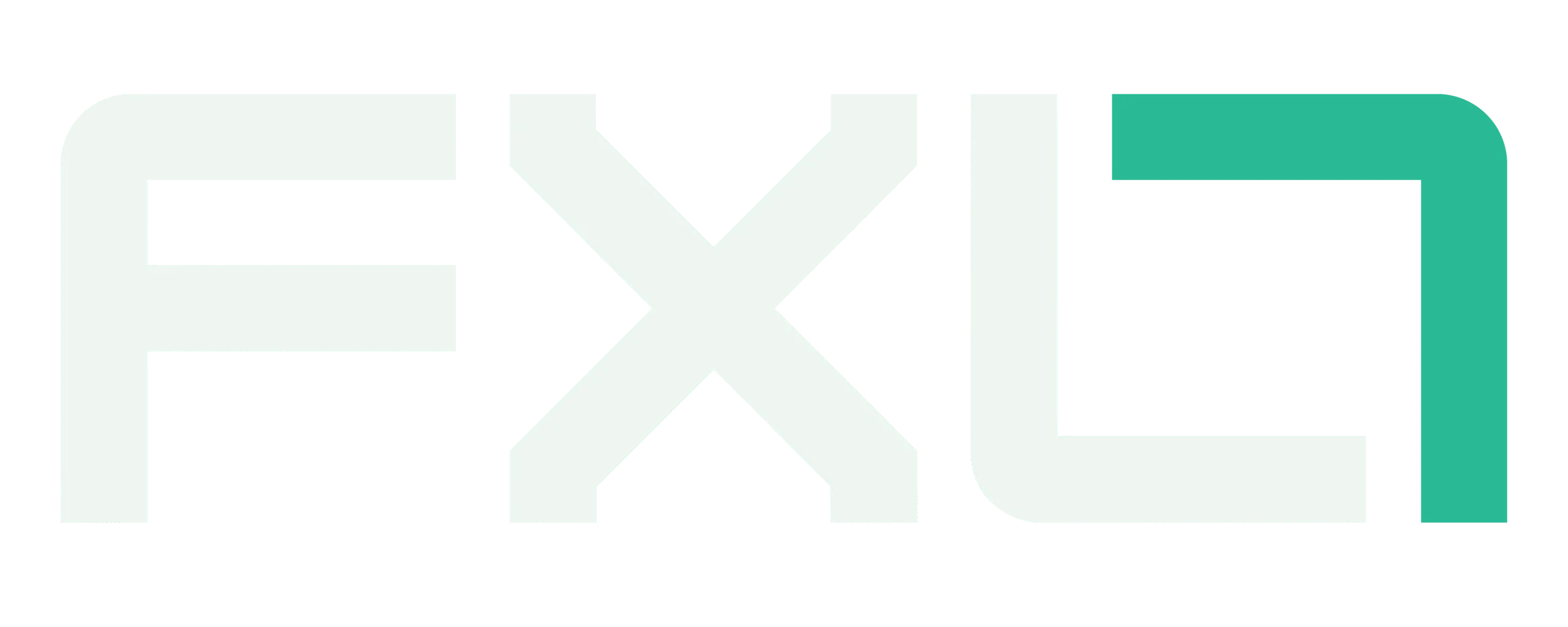 FXL7 modern logo on dark background